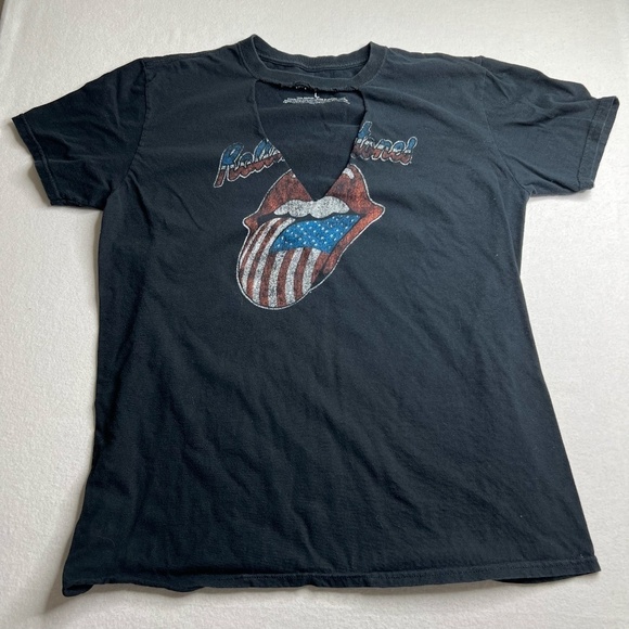 The Rolling Stones Band Tee Tour of America 78 Size Large - Picture 1 of 7
